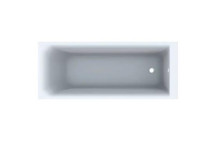GEBERIT REKORD RECTANGULAR DROP-IN BATH c/w ADJ SUPPORT 1600x700x417