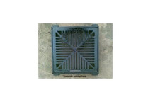 PAM CI SQUARE DISHED LD 300X300 GRATE ONLY