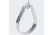 GALVANISED PEAR SHAPE HANGER BRACKET 40mm