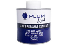 PLUMLINE LOW PRESSURE PVC WELD & BRUSH 500ML