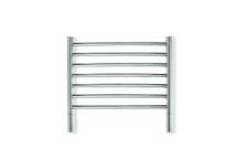 JEEVES CLASSIC H620 HEATED TOWEL RAIL CURVED LEFT SS