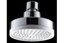 PLUMLINE CYGNUS SHOWER ROSE 1-FUNCTION 90mm CHROME