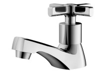 PLUMLINE MODERNA PILLAR TAP CP 15mm