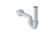 GEBERIT 152.741.11.1 P TRAP FOR SINK HORIZ OUTLET 50MM WHITE