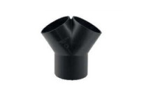 GEBERIT HDPE DOUBLE Y-BRANCH FITTING 63x50mm 30deg 364.462.16.1