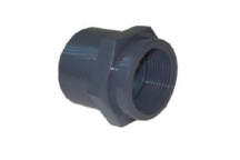 uPVC S/WELD FEMALE ADAPTOR 110x4 GREY