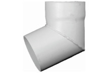 MARLEY ROUND PVC DOWNPIPE BEND FABRICATED 80x45 DB303