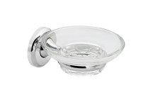 BATHROOM BUTLER LR2131CHRM SOAP DISH & HOLDER POLISHED CHROME