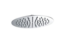 PLUMLINE ULTRATHIN STAINLESS STEEL ROUND SHOWER ROSE 100