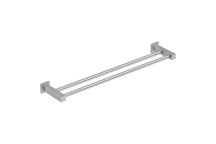 BATHROOM BUTLER 8582BRSH DOUBLE RAIL BRUSHED 650mm
