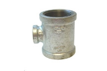 GALVANISED REDUCING TEE 50X25mm