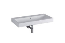 GEBERIT 124093000 ICON WASH BASIN 1TH WITH O/FLOW 900mm WHITE