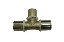 VALSIR PEXAL EQUAL TEE BRASS 16mm VU0000620