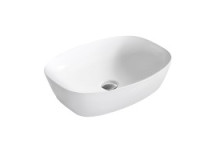 LECICO NILE COUNTER TOP BASIN WHITE