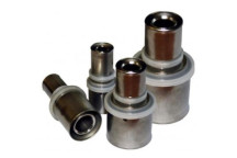 RIFENG STRAIGHT REDUCING COUPLER BRASS 20x16mm CRIMPED