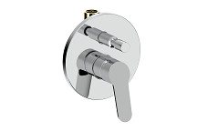 PLUMLINE MENSA U/WALL DIVERTER BATH/SHOWER MIXER 15mm CP