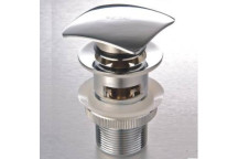 GIO A38-S SQUARE TOP CLICK BASIN WASTE 32MM SLOTTED