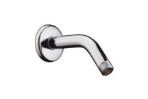 HANSGROHE 27411 THIN SHOWER ARM & FLANGE STANDARD 128mm LONG