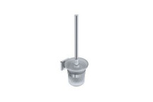 LIQUID RED ELEMENTAL 2438 TOILET BRUSH AND HOLDER CP