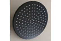 GIO 95-01/MB ROUND SHOWER ROSE 200X200 MATT BLACK