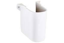 COBRA SHELTER SEMI ROUND PEDESTAL WHITE