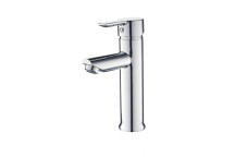 PLUMLINE CYGNUS BASIN MIXER 1TH CP 15mm