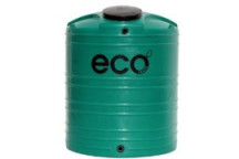 ECO WATER TANK VERTICAL 2200Lt GREEN (40mm IN/OUTLET)