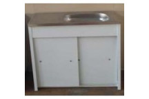 SINK UNIT WITH SLIDING DOORS DEB RH 1200x480mm