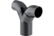GEBERIT HDPE DOUBLE CONN. FOR SLEEVE 75x56x50mm 365.472.16.1