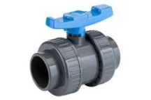 uPVC S/WELD BALL VALVE 25mm DOUBLE UNION PLAIN V321