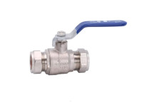 PLUMLINE LEVER BALL VALVE CXC DZR 22mm