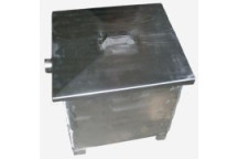GTS SS GREASE TRAP 350X350X350 1 BASKET 50MM IN/OUTLET GTS350