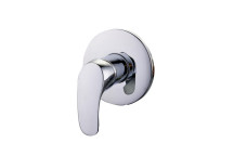 PLUMLINE LYRA U/WALL BATH/SHOWER MIXER CP 15mm