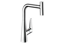 HANSGROHE TALIS S 72821003 PULL OUT KITCHEN MIXER 300mm CP