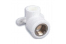 VALSIR VU0010006 AQUASYSTEM PP-R WALL PLATE ELBOW 25 X 1/2
