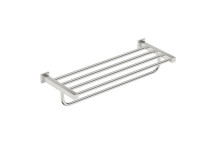 BATHROOM BUTLER 8593POLS TOWEL SHELF & HANG BAR 650MM