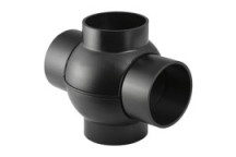 GEBERIT 365.275.16.1 88.5DEG DOUBLE BRANCHBALL FITTING 75MM