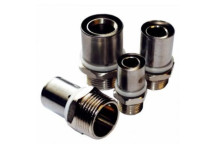 RIFENG STRAIGHT MALE ADAPTOR BRASS 20x1/2 CRIMPED