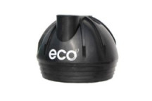 ECO SEPTIC TANK 2500Lt (1750mm RND 1320 H) BLACK