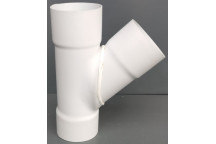 PVC DOWNPIPE JUNCTION 80X45mm