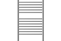 JEEVES CLASSIC E520 HEATED TOWEL RAIL STRAIGHT LEFT SS