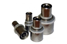 RIFENG STRAIGHT REDUCING COUPLER BRASS 32x20mm CRIMPED
