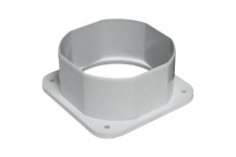 MARLEY ROUND & SQUARE PVC DOWNPIPE ADAPTOR OUTLET DO500
