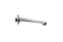 PLUMLINE STANDARD SHOWER ARM & FLANGE CP 15mm