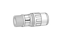 VALSIR VS0160223 PEXAL PPSU STRAIGHT MALE ADAPTOR 63X2