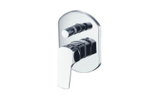 PLUMLINE CRUX U/WALL DIVERTER BATH/SHOWER MIXER 15mm CP