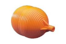 DUTTON  G-FP21D BALL FLOAT ORANGE 80mm  (8mm STUD)