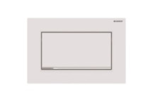 GEBERIT 115.893.JT.1 SIGMA30 STOP-AND-GO ACTUATOR PLATE WHITE MATT