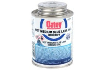 OATEY PVC CEMENT HOT MEDIUM BLUE LAVA 118ml