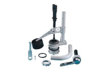 DUTTON FP44 BETA VALVE & HANDLE & WHITE FLUSH PIPE 1.3/4